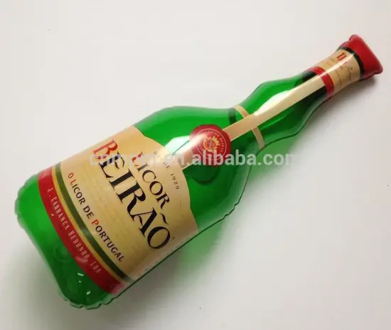 OEM advertising cheap inflatable beer bottle