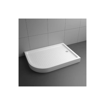 High Shower Tray Philippines - Custom ABS Material 18cm Deep Curved Universal Caravan Bathroom Wet Room Walk-in Pans & Bases