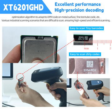 XTIOT XT6201GHD Handheld Barcode Reader Industrial Barcode Scanner Dpm Scanner