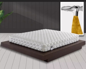 Customizable Brown Mattress Cover - Full Zippered Package with Removable and Washable Shell