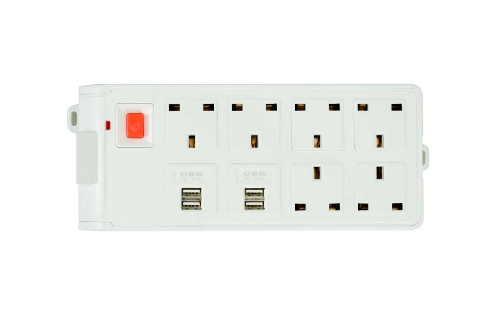 6 OUTLETS power strip 