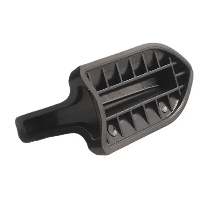 UV-Protected Black Car Style PP Roof Shark Fins Spoiler Wing Kit - 6 Pcs