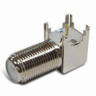 F Coaxial PCB Connector
