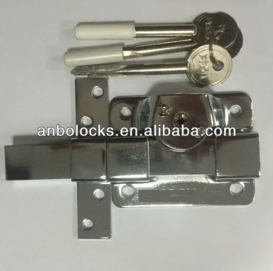high quality cross key bolt lock