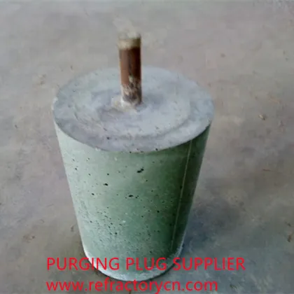 Metallurgical Steel Casting Purge Plug In Foundry Industries