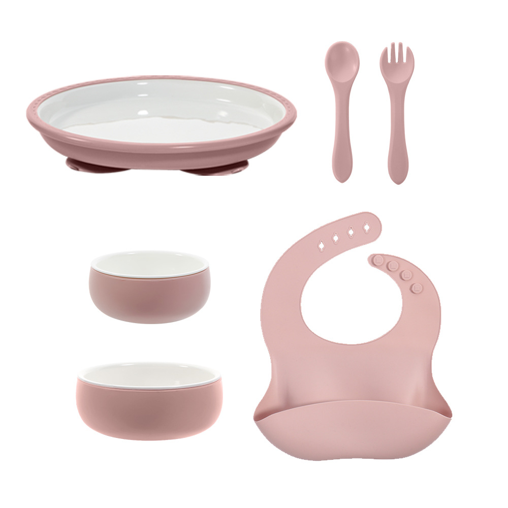 silicone ceramic feeding set MFZ-A027