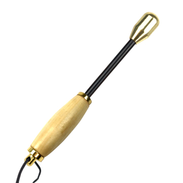 Wholesale Golden Wooden Handle Fishing Rod for Natural Wood Color