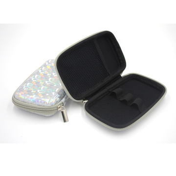 China manufacturer travel portable hard leather carrying makeup cosmetic case