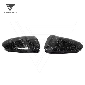 M Style Forged Carbon Fiber Side Mirror Cover for Porsche Taycan 2019-2022