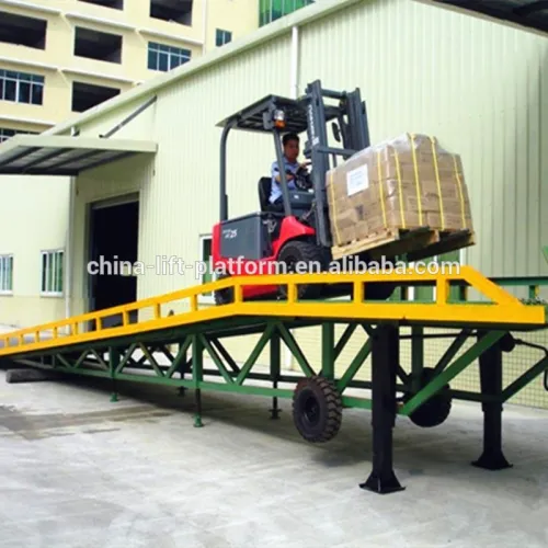 1100-1800mm Mobile Container Load Ramp /used Loading Dock Ramp /weight ...
