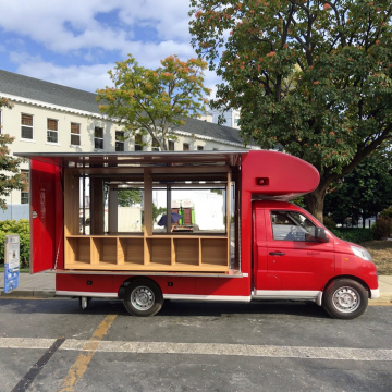 شاحنة مزدوجة للأغذية الخفيفة متعددة الوظائف مخصصة للملابس