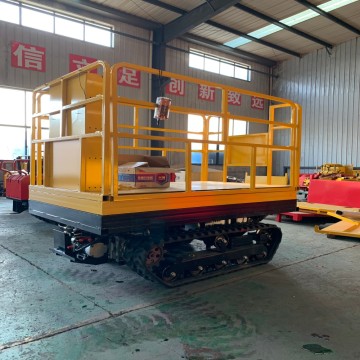 Elevador de tesoura de rastreador - vá mais alto plataforma suspensa