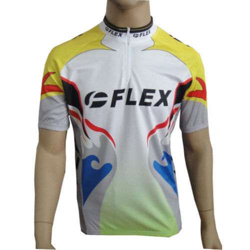 Sublimated Cycling Wear, Flex Short Sleeve Children Cycle Shirts Clima Cool