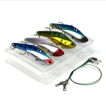 Multi-Color 7.5cm 25g Sea Iron Lead VIB Metal Spoon Fish Lure