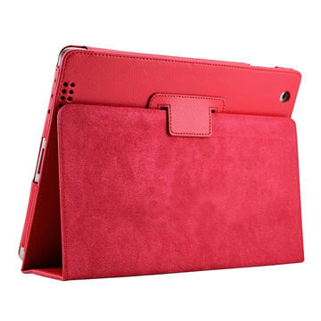 Protection/Magnetic Smart Cover for iPad 2, Made of PU Leather with Super Slim Design