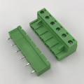 6 pólos PCB Straight Pluggable Terminal Block