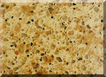 Double color quartz stone,artificial stone