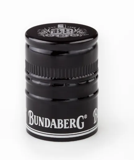 ROPP caps gloss black offset side printing