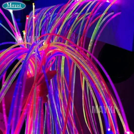 Interactive 3*0.75mm UV Fiber Optic Cable Kit for Autistic Children