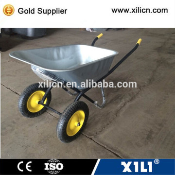 China cheap galvanized wheel barrow WB6418