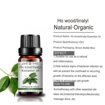 Essential Oil Wholesale Price 100% Pure Natural Ho Wood Oil Best Quality