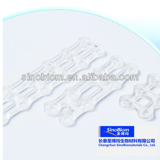 PLA material small square type Bioabsorbable Bone Fixation plates                        
                                                Quality Choice