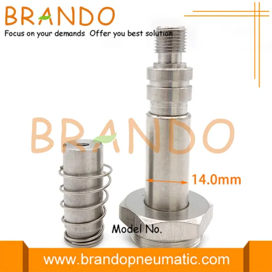 3 Way NC Solenoid Armature Stem Plunger Assembly