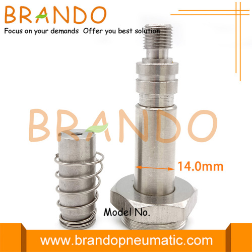 Ensemble de plongeur de tige d&#39;armature de solénoïde NC à 3 voies