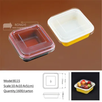disposable customized bakery cupcake box packing