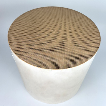 Round Cordierite Honeycomb Ceramic Diesel Particulate Filter