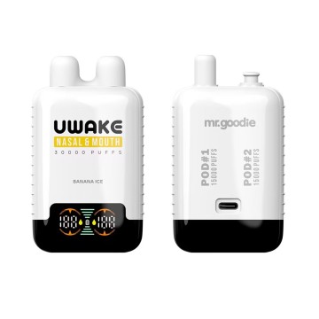 Disposable Vape 30000Puffs Mr.Goodie Uwake Nasal & Mouth
