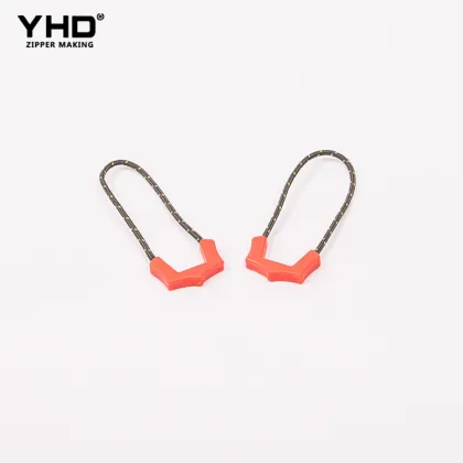 Fast delivery fashion custom rubber customized soft pvc zipper slider pull
