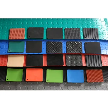 gym various thikness shok and nois absorb rubber floor fatigue mat tile