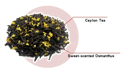 Good China Organic Ceylon Loose Bulk Ceylon Mountain Cinnamon Black Tea