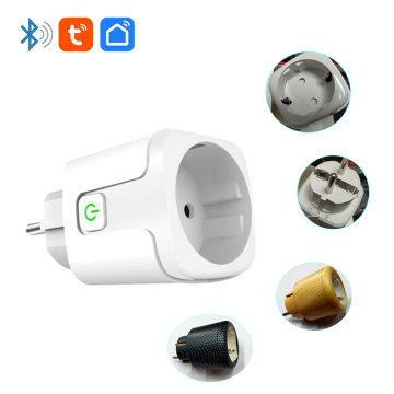 EU Tooya BSD33 Tuya BLE Mesh Energy Monitor Smart Plug with ESP32 Firmware Customization