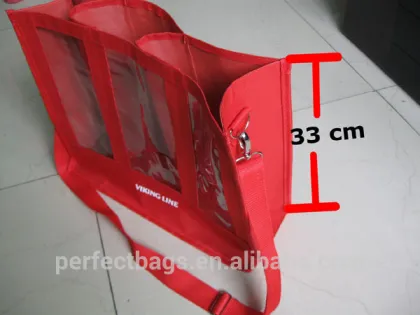 600 D oxford Tote Wine bag Portable carrier