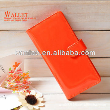 hot selling fashion ladies rugged leather card wallet