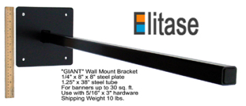 Sell Architectural Wall Mount Fixed Banner Bracket Set for Light Pole Banners