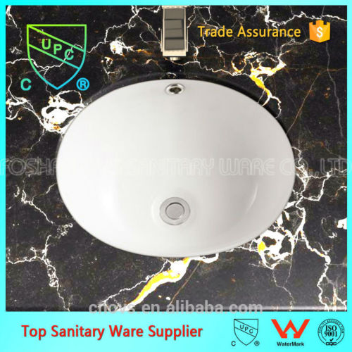 Popular wc bathroom basin, under counter basin/ under counter mounting