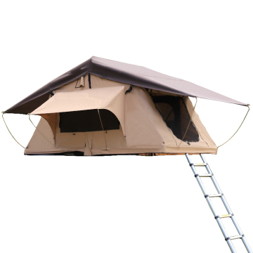 Soft Shell Polyester Oxford Car Roof Top Tent for Off-Road Camping