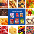 VFFS Candy Snacks Fruits Snacks Packing Machine