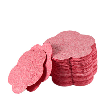 100% Natural Flower Shape Cellulose Face Sponge: Professional Cosmetics SPA Sponges for Facial Cleansing
