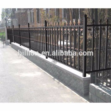 wrought iron steel fence