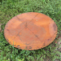 Corten Steel Artwork Fire Bowl 36 Inch