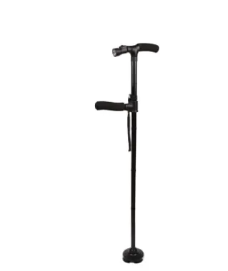 Hot Selling Aluminum Foldable Walking Cane for Men - Portable, Non-Slip Crutches for Outdoor Rehabilitation
