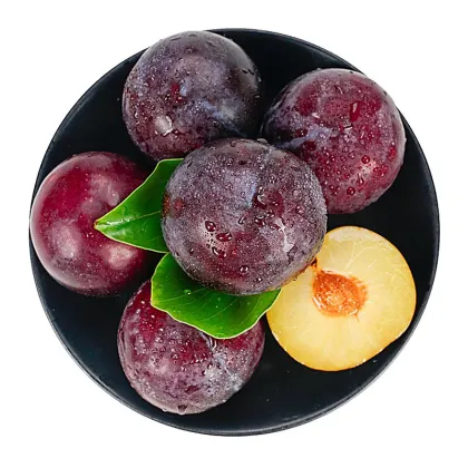 fresh plums chinese plum