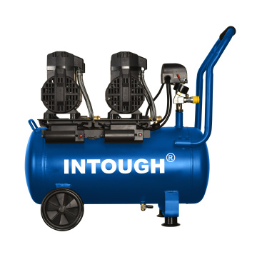 High Quality 2.6KW Oil-Free Silent Mini Portable Air Compressor - 50L