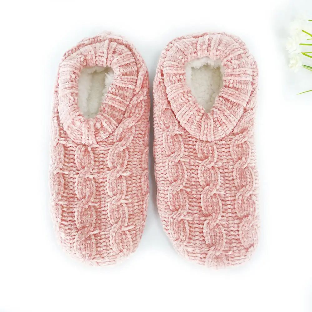 Anti Slip Chenille Slipper Socks