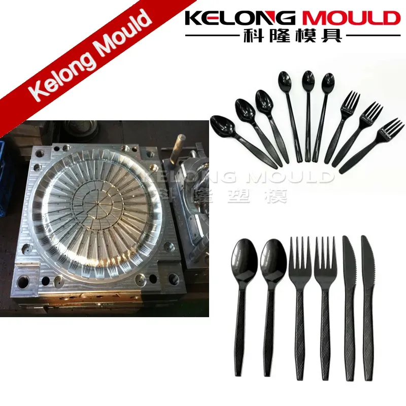 Plastic Injection Mould for Disposable Cutlery