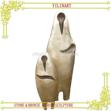 bronze abstract carving,brass abstract sculpture YL-K175